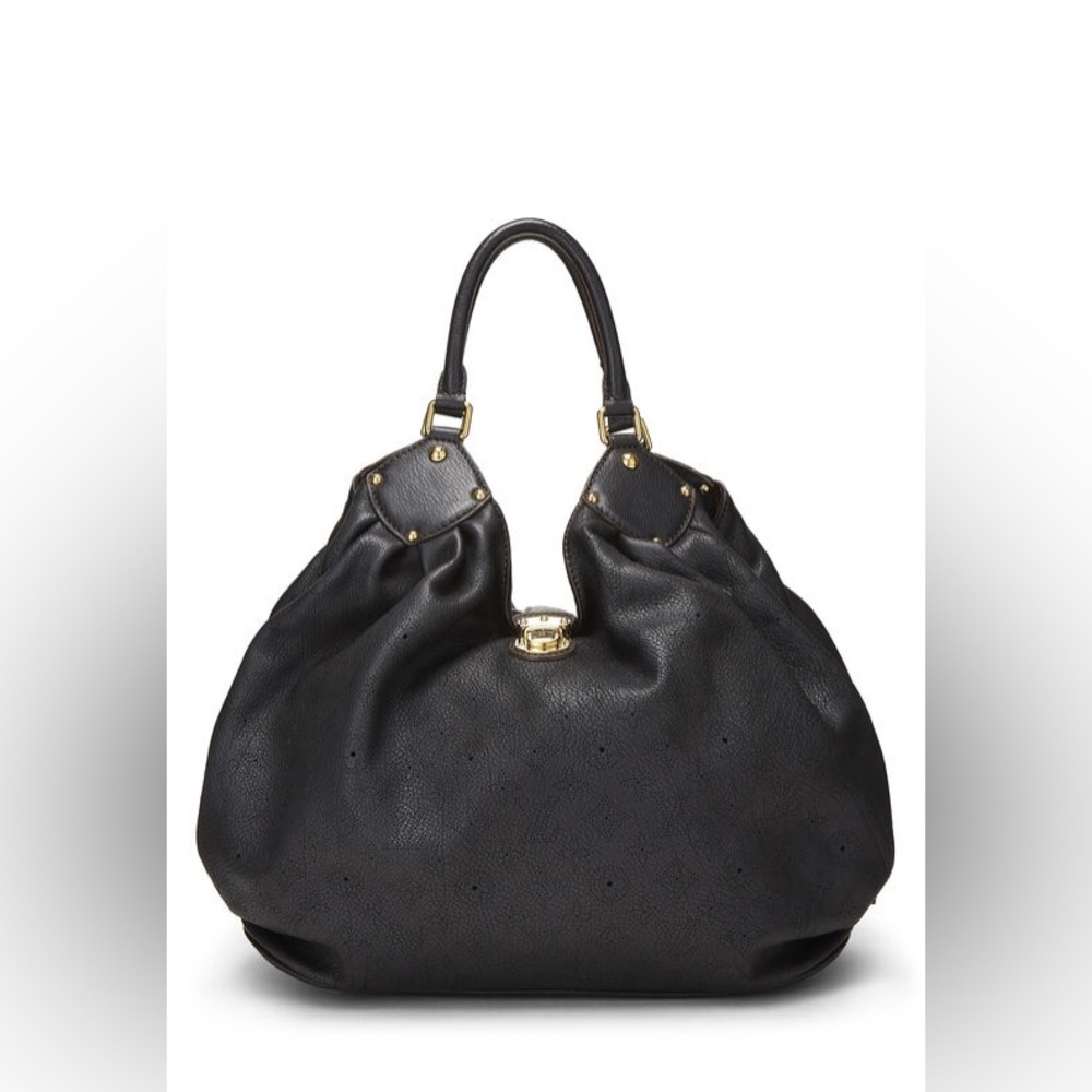Louis Vuitton Black Mahina Shoulder Bag